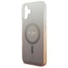 Guess GUHMP16SHGRCELW iPhone 16 6.1 brązowy/brown hardcase IML Glitter Gradient MagSafe